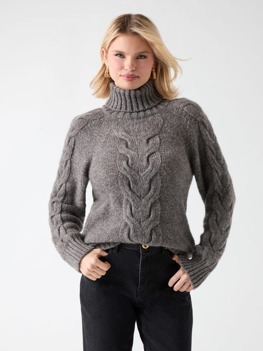 Ginny Cable-Knit Sweater - Guess