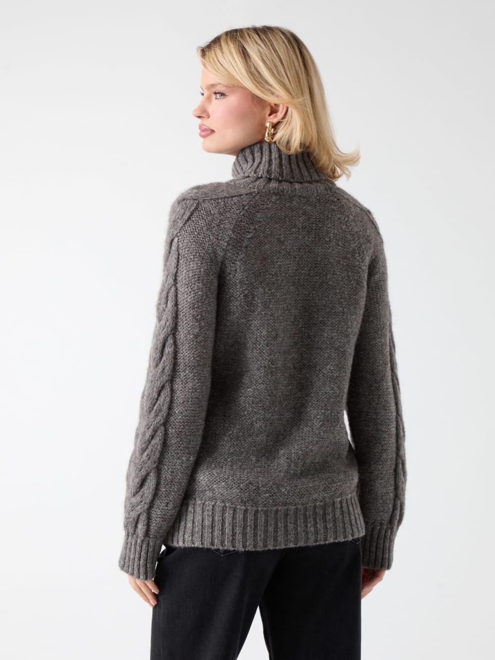 Ginny Cable-Knit Sweater - Guess