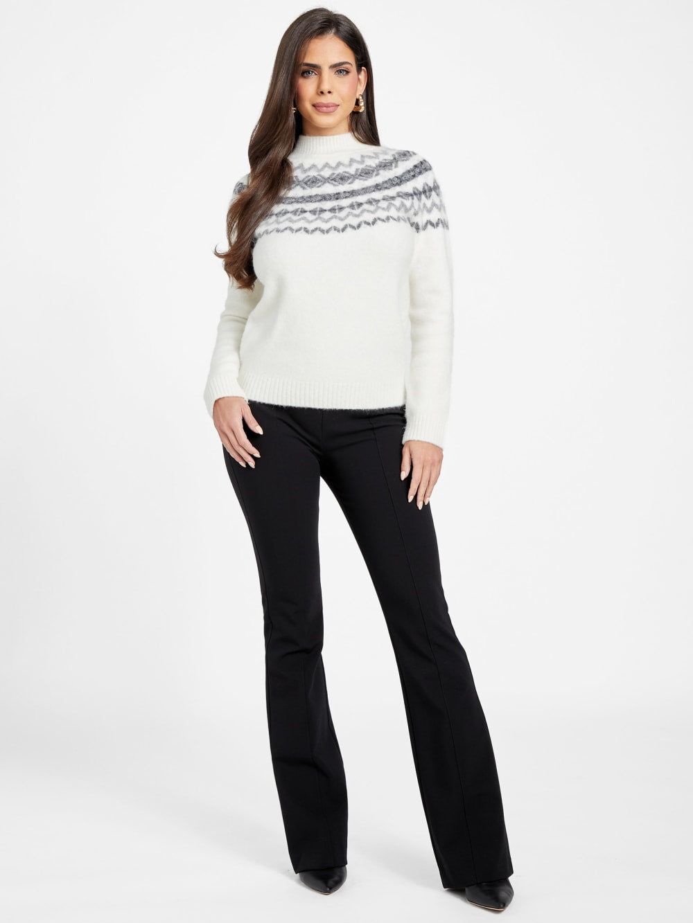 Akilah Mock-Neck Sweater - Guess