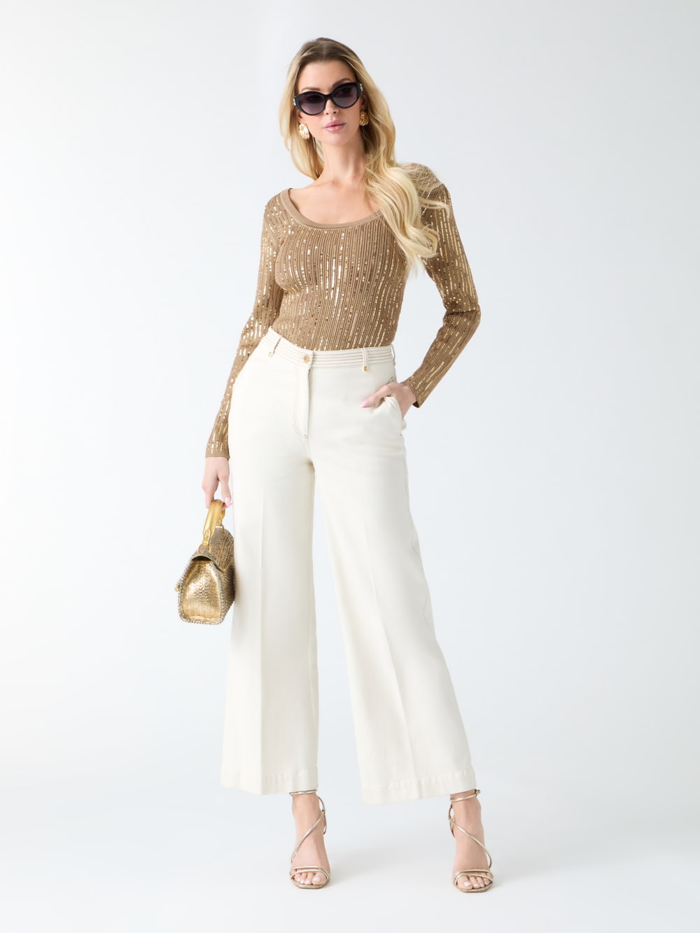 Musique Sequin Sweater - Guess