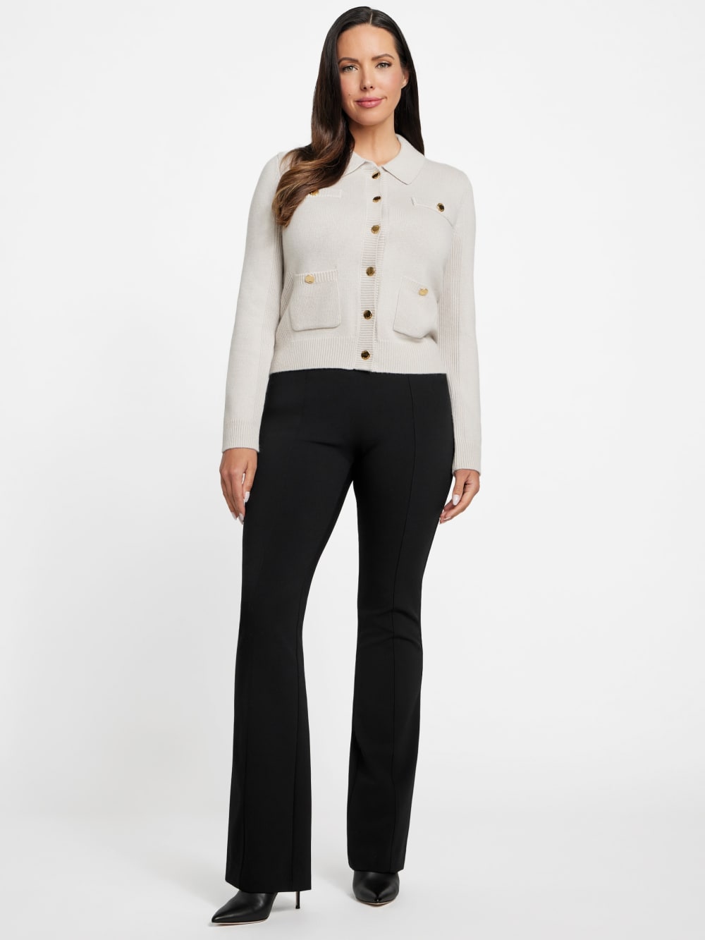 Afrah Pockets Cardigan Sweater - Guess