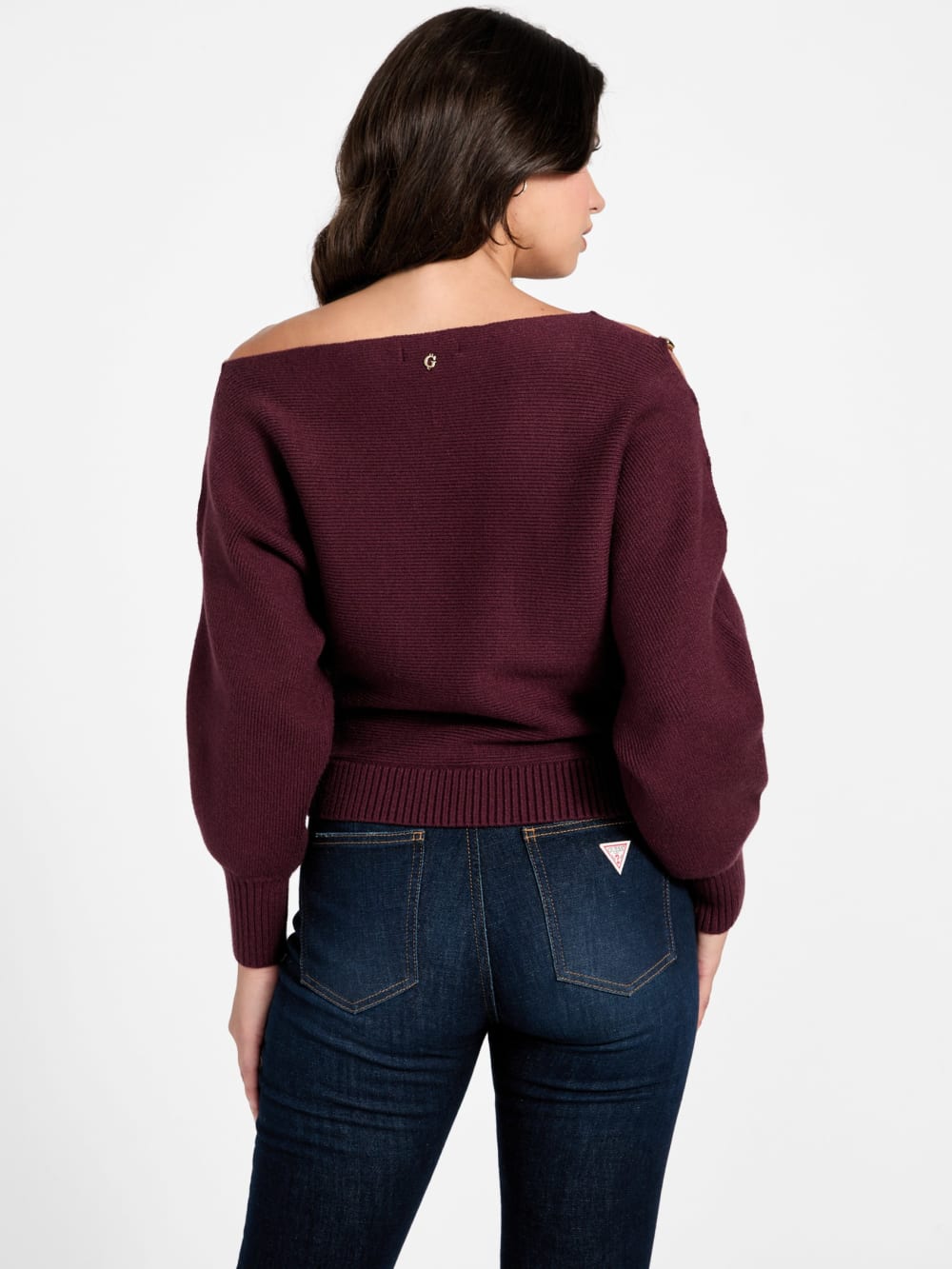 Eco Jamia Beaded Sleeve Sweater - Guess