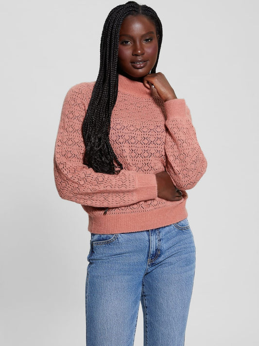 Kensley Open-Knit Sweater - Guess