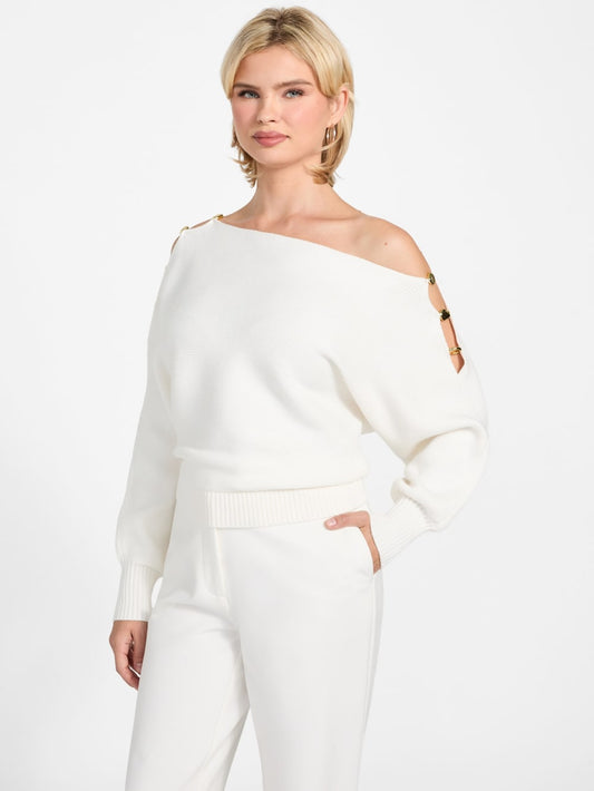 Eco Jamia Beaded Sleeve Sweater - Guess