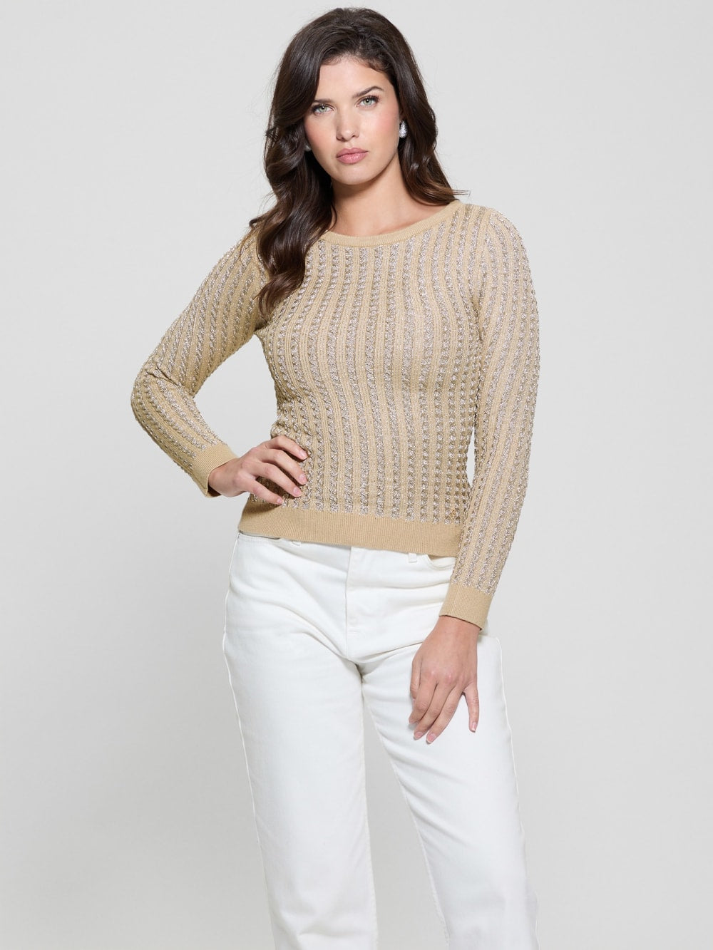 Josie Boat-Neck Sweater - Guess