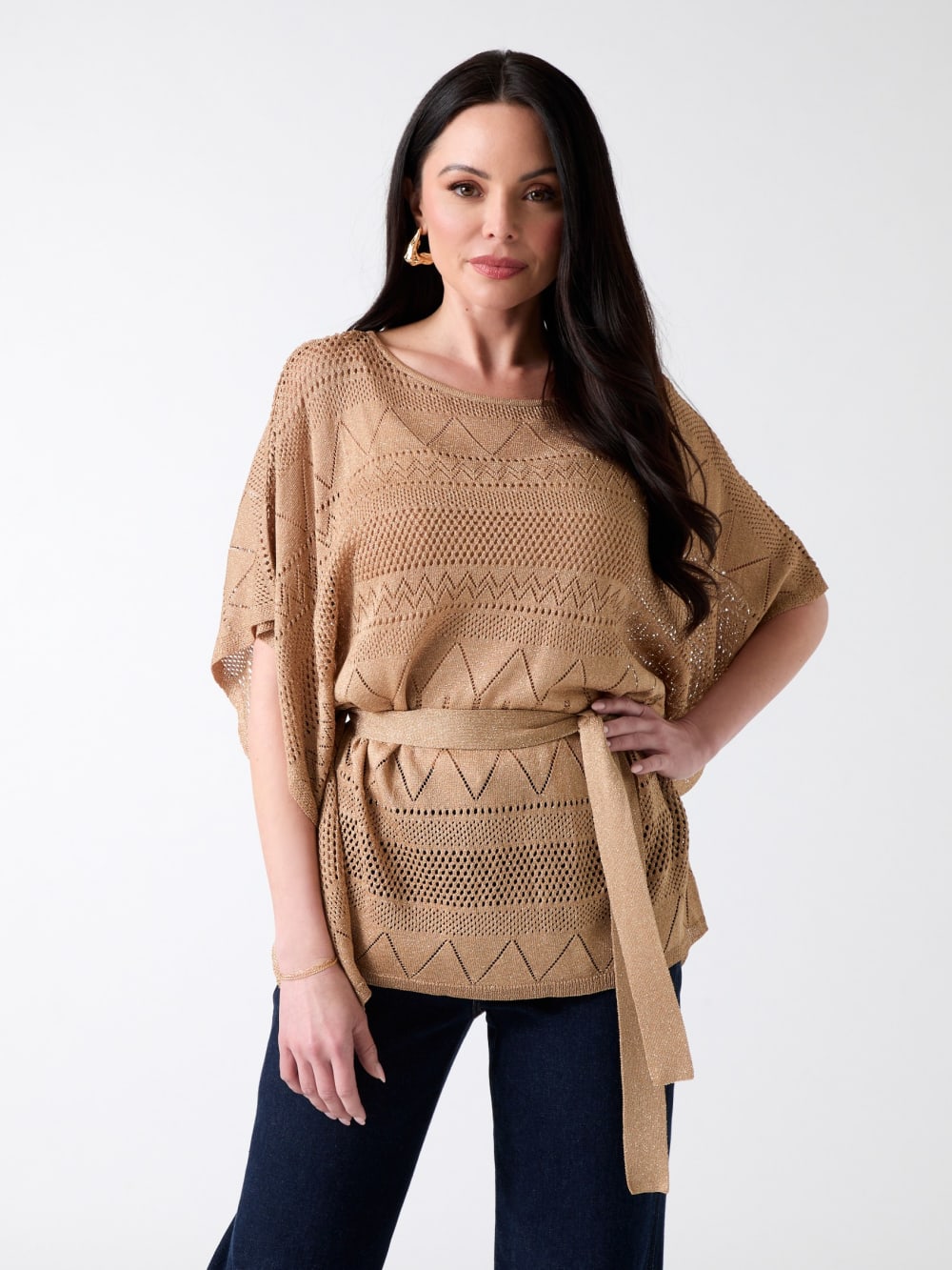 Hydra Kimono Sweater Top - Guess