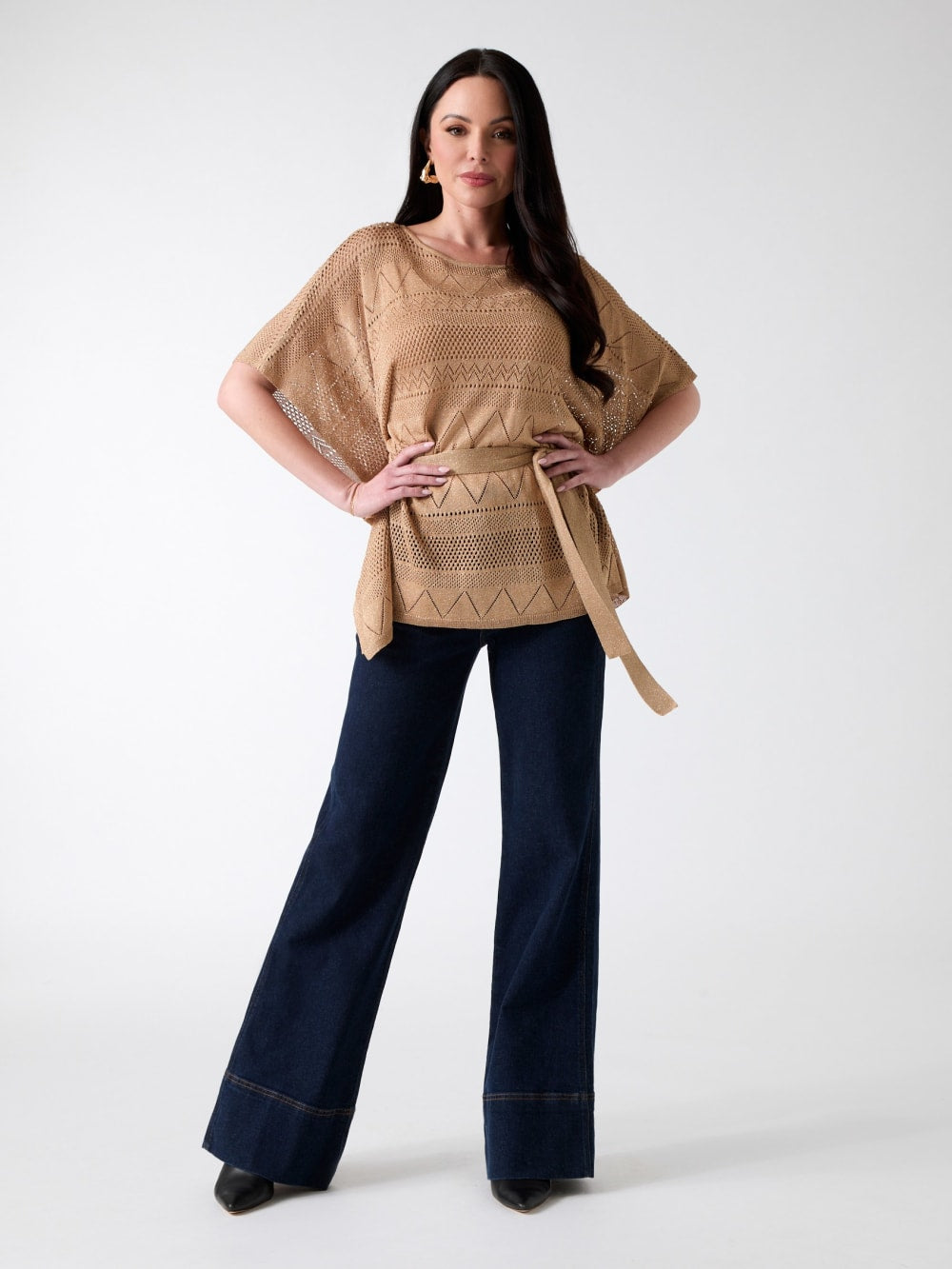 Hydra Kimono Sweater Top - Guess