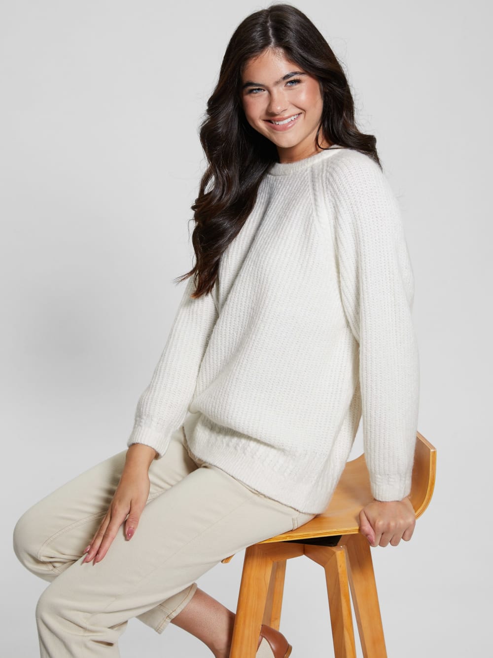 Margot Cable-Knit Sweater - Guess