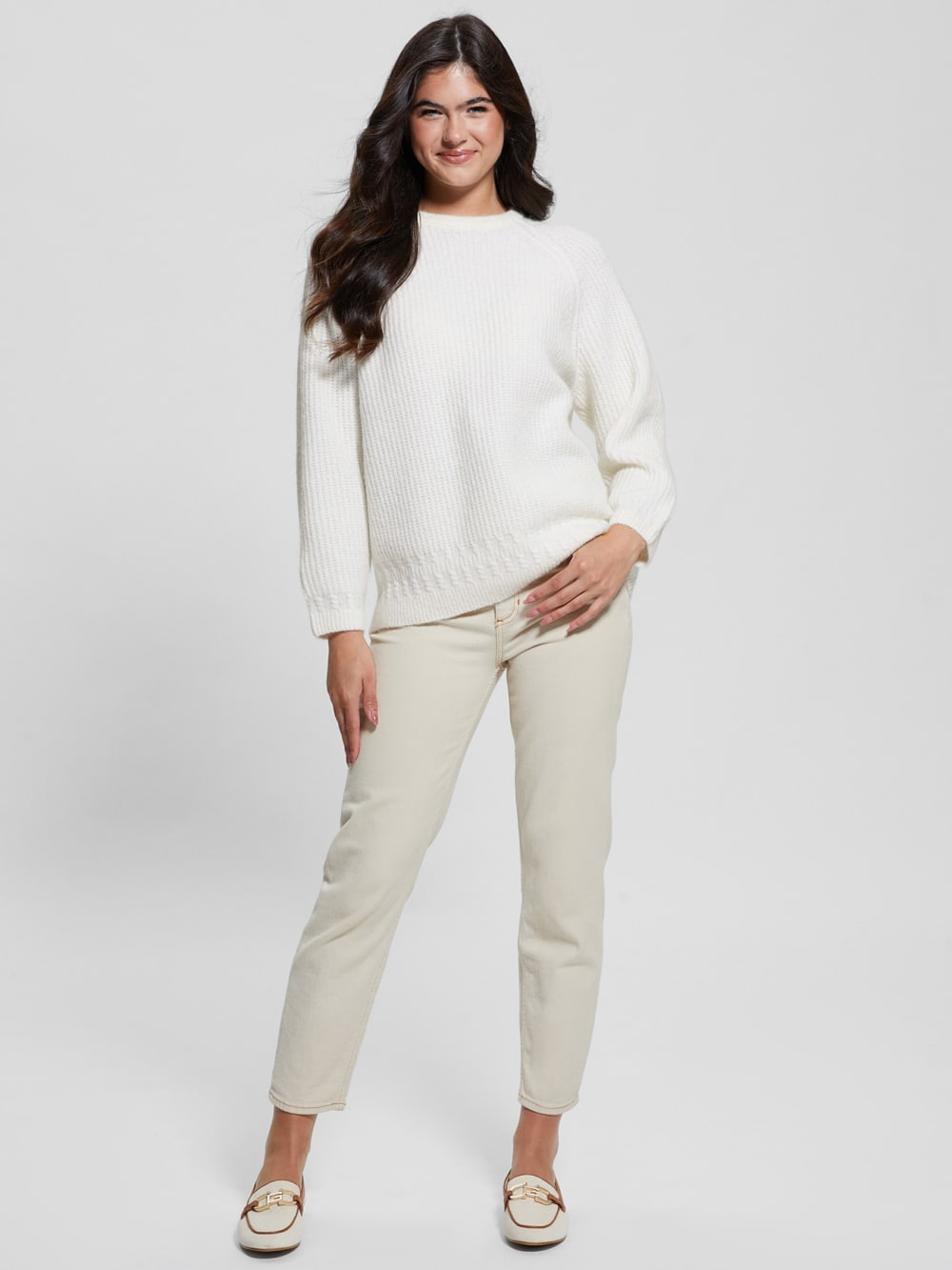 Margot Cable-Knit Sweater - Guess