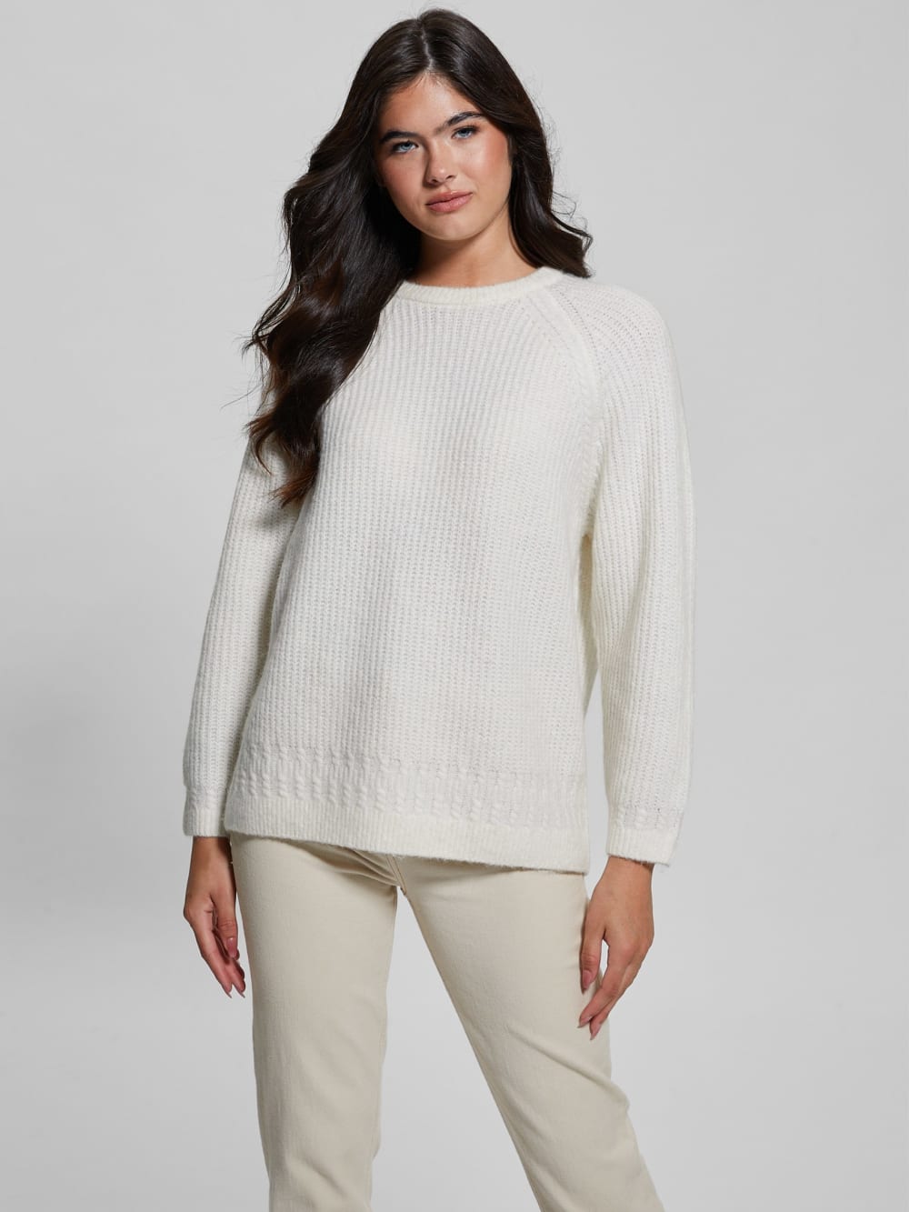 Margot Cable-Knit Sweater - Guess