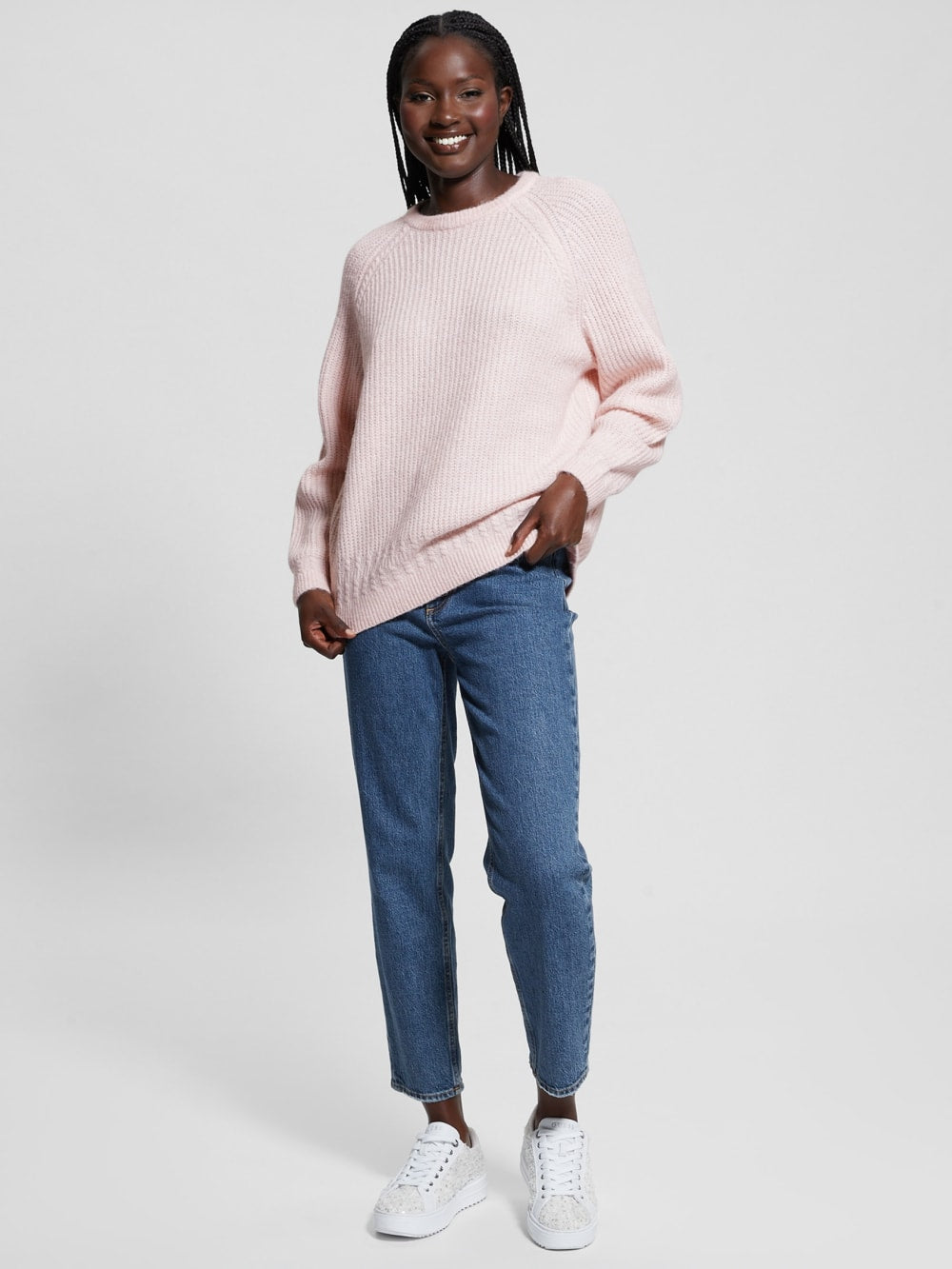 Margot Cable-Knit Sweater - Guess