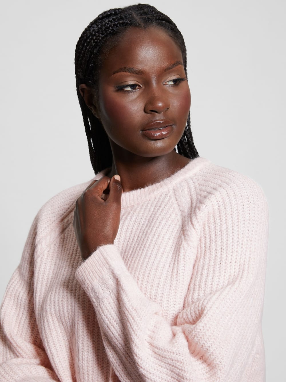 Margot Cable-Knit Sweater - Guess