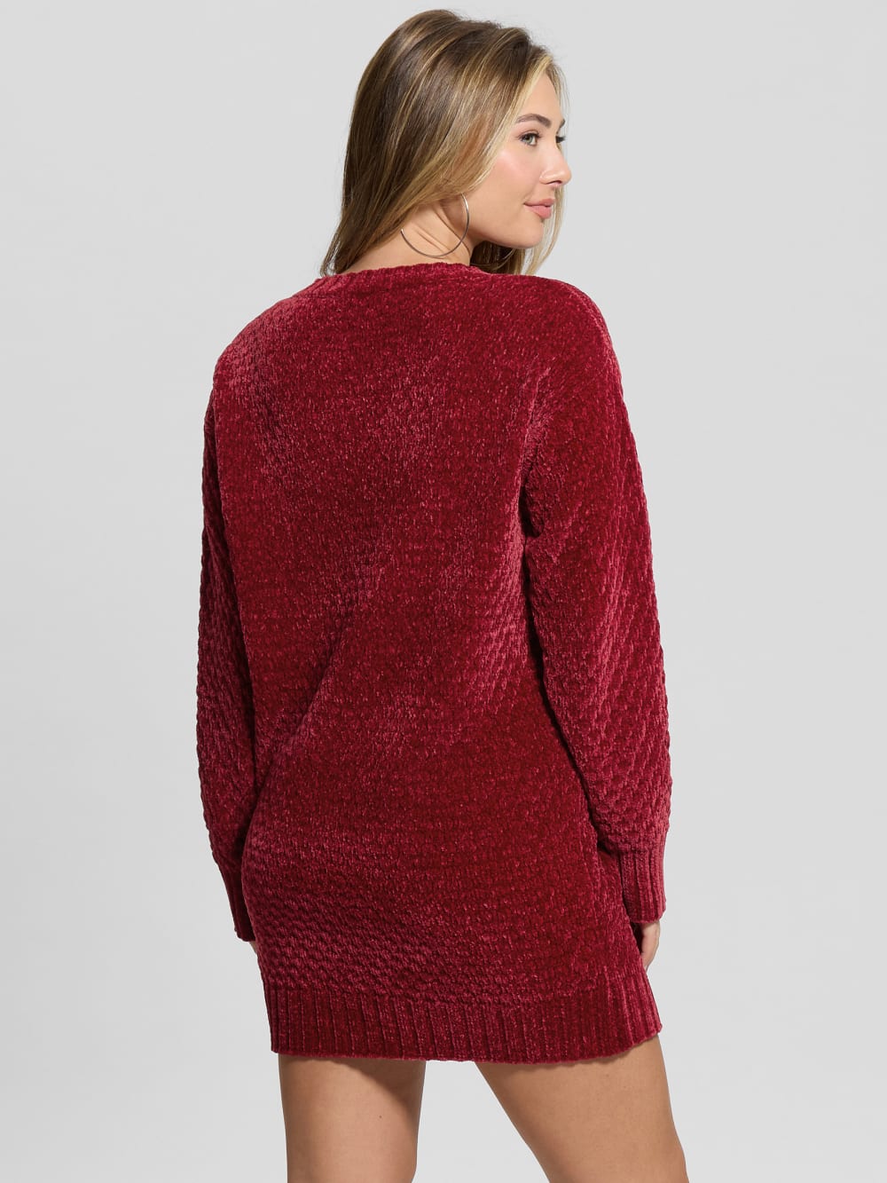 Eco Talia Longline Chenille Sweater - Guess