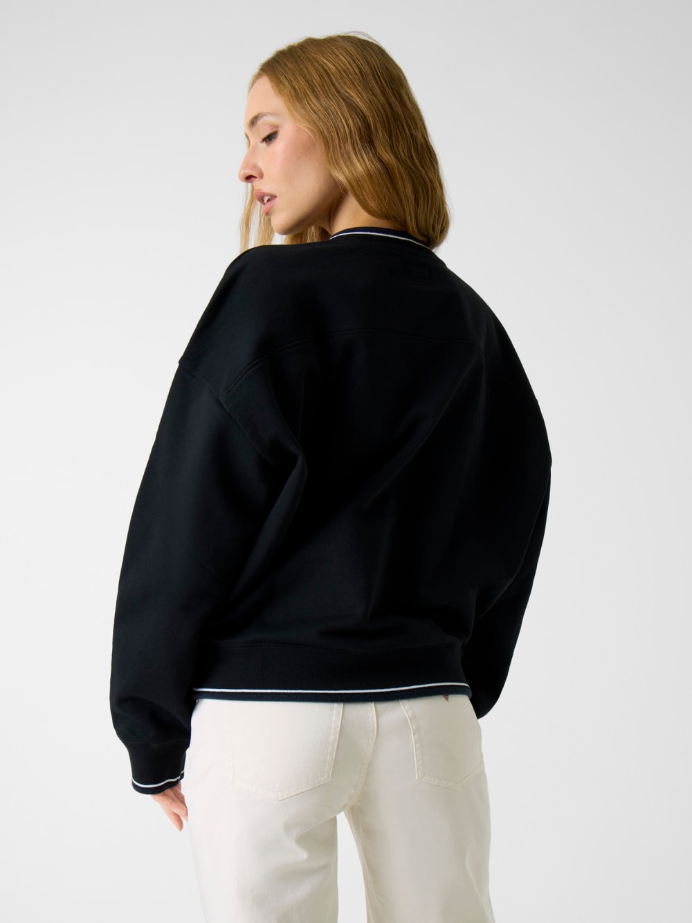 Vintage Logo Oversized Sweatshirt - Guess