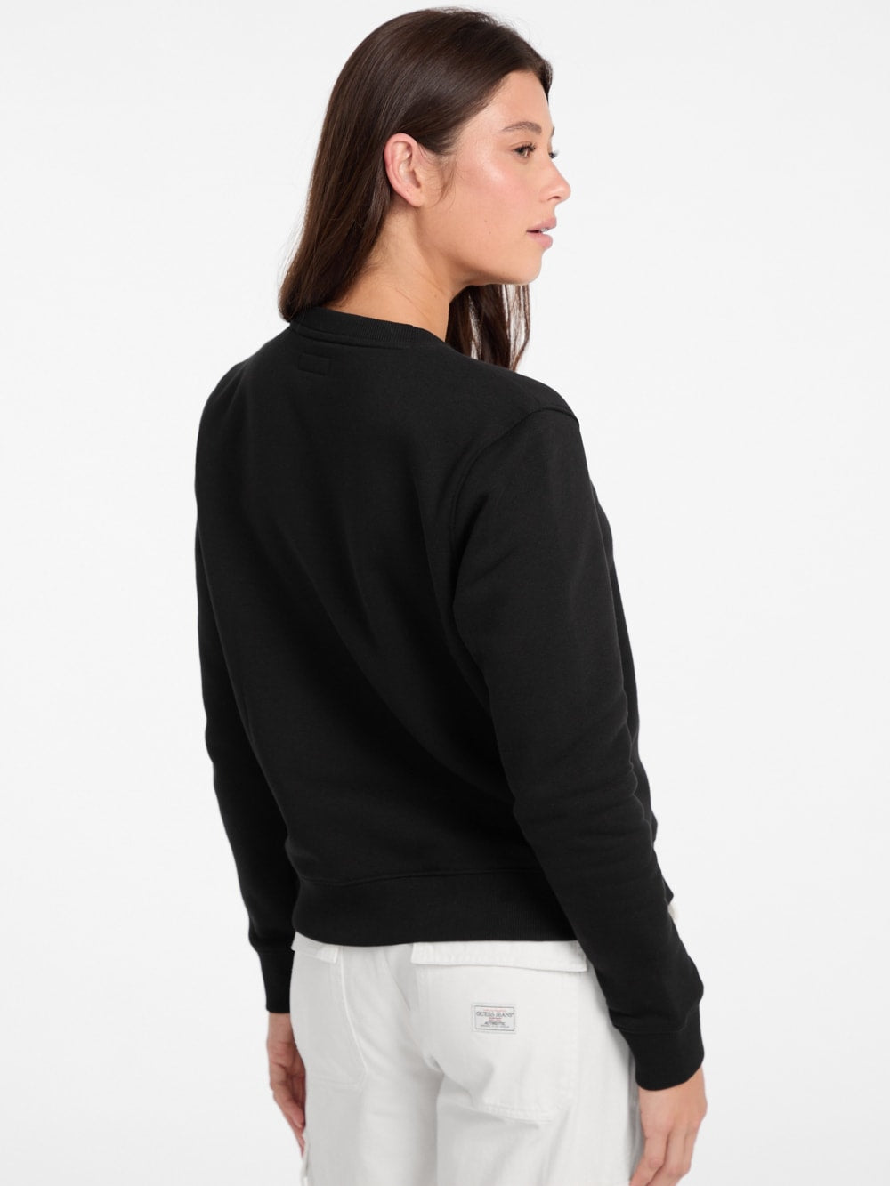 Embroidered Logo Sweatshirt - Guess