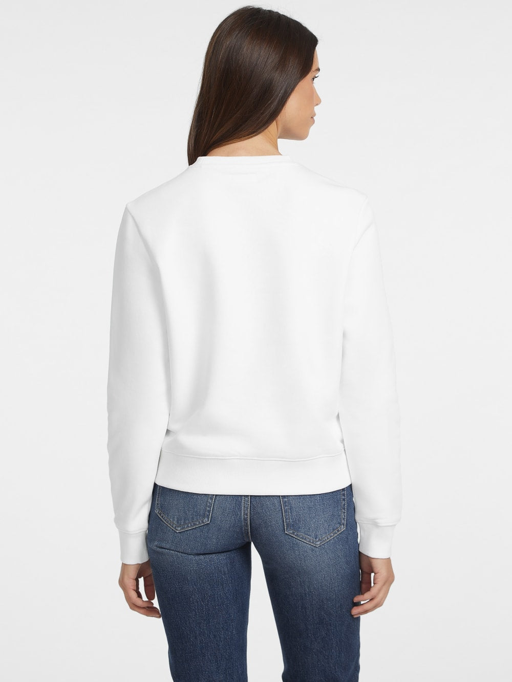 Embroidered Logo Sweatshirt - Guess