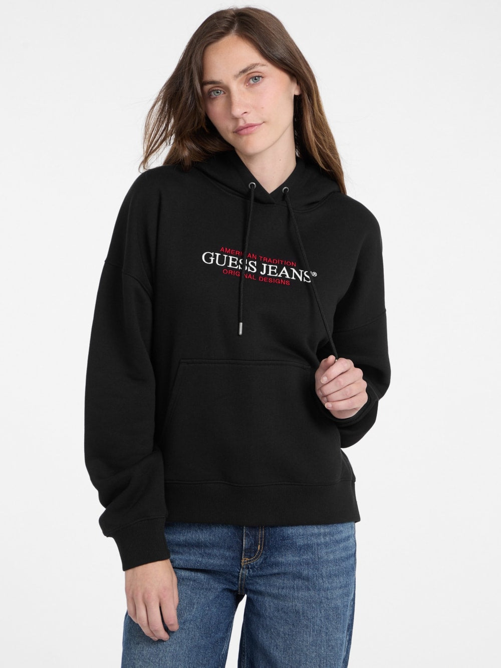 Oversized American Tradition Hoodie - Guess