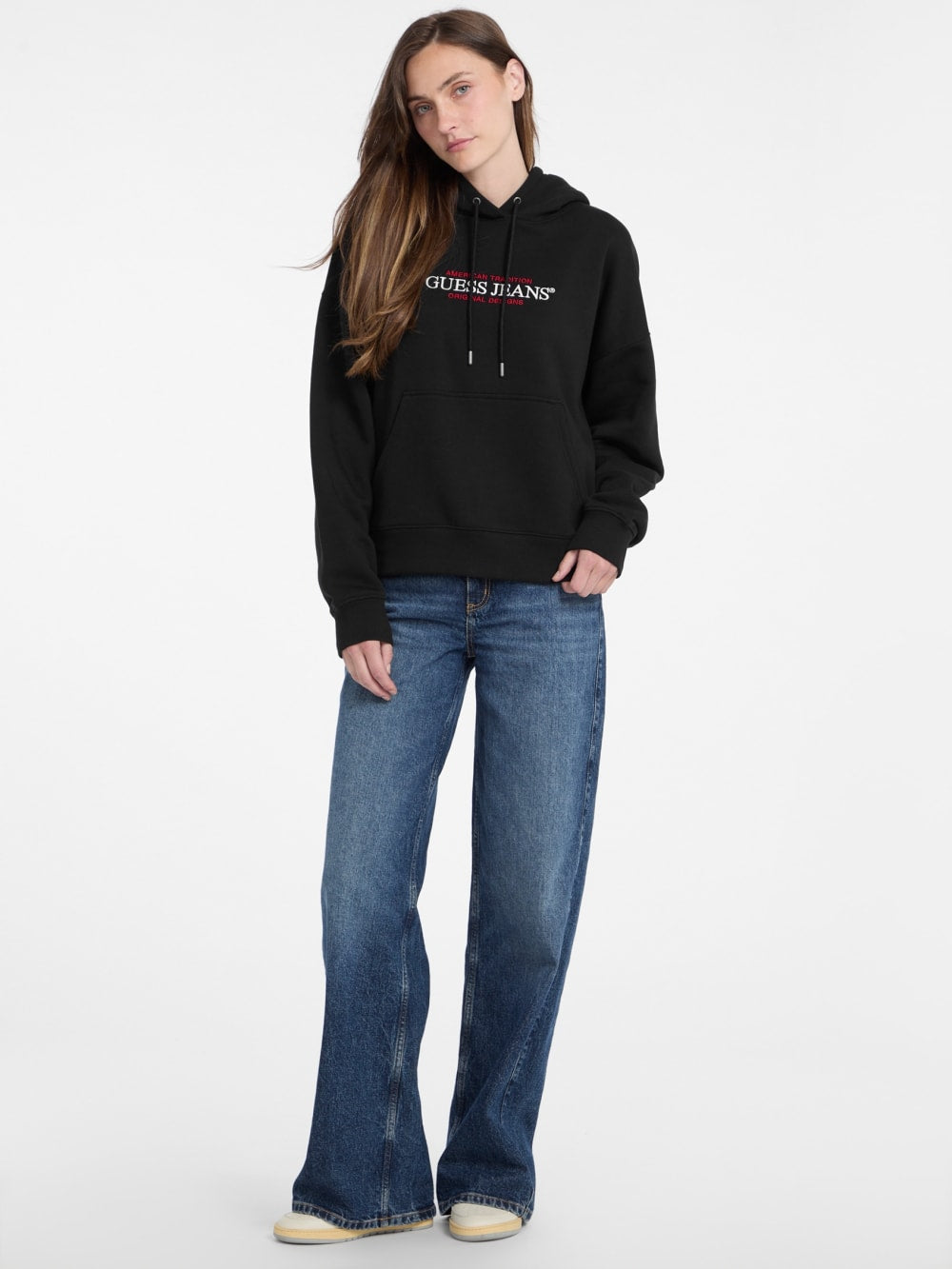 Oversized American Tradition Hoodie - Guess
