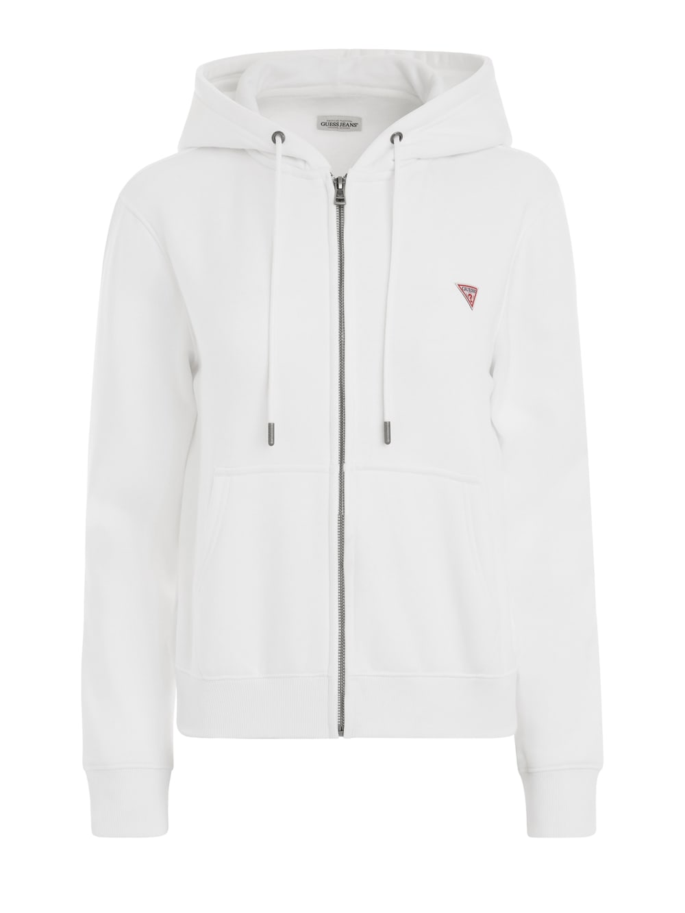 Mini Patch Zip-Up Sweatshirt - Guess