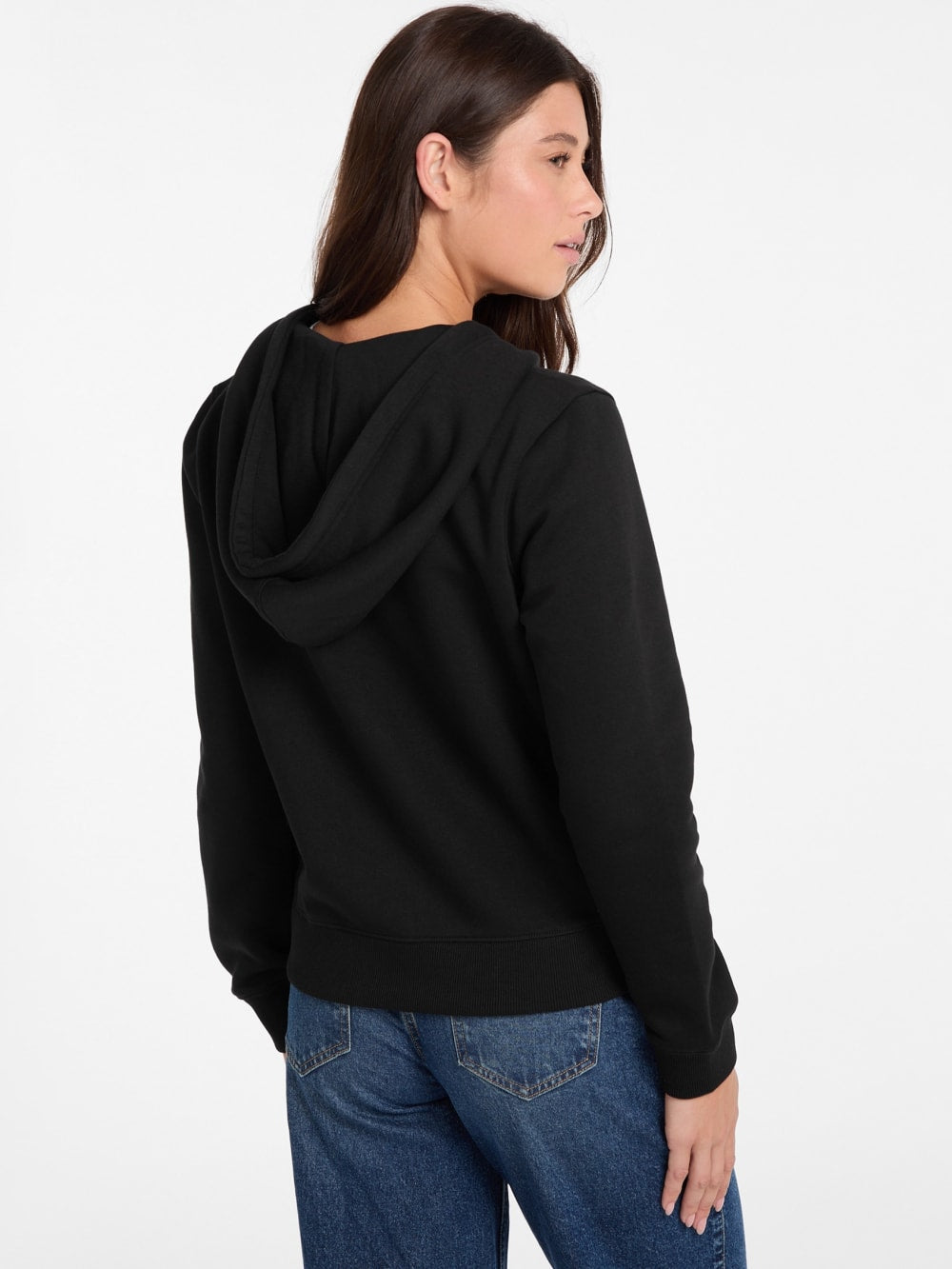 Mini Patch Zip-Up Sweatshirt - Guess