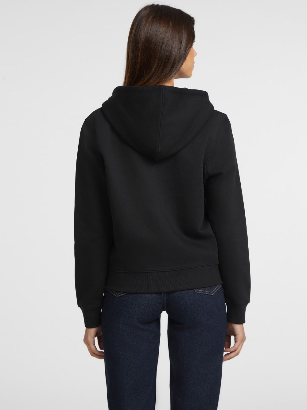 Mini Patch Zip-Up Sweatshirt - Guess