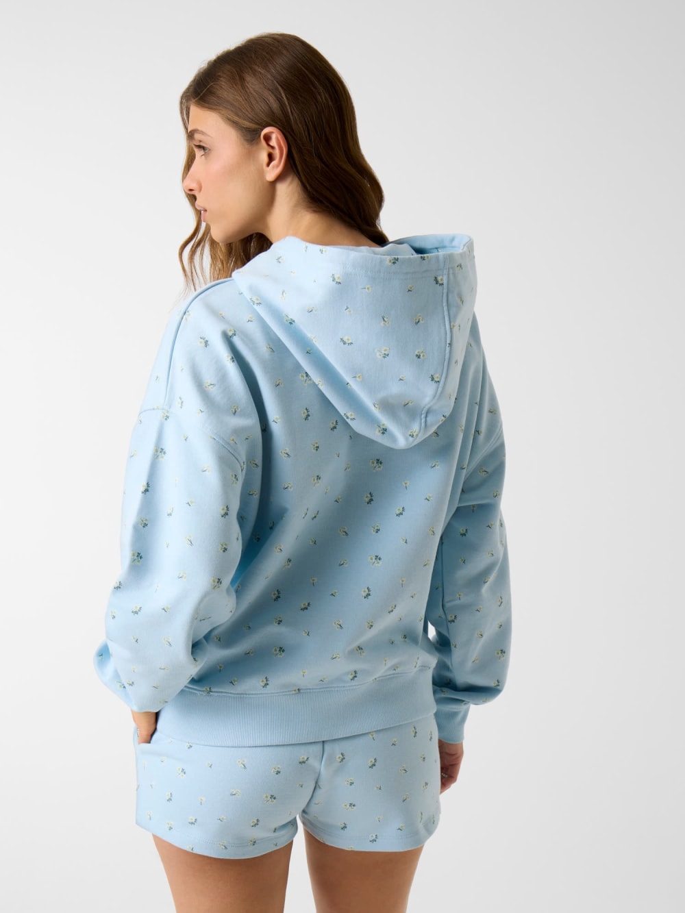 Printed hooded sweatshirt - Guess