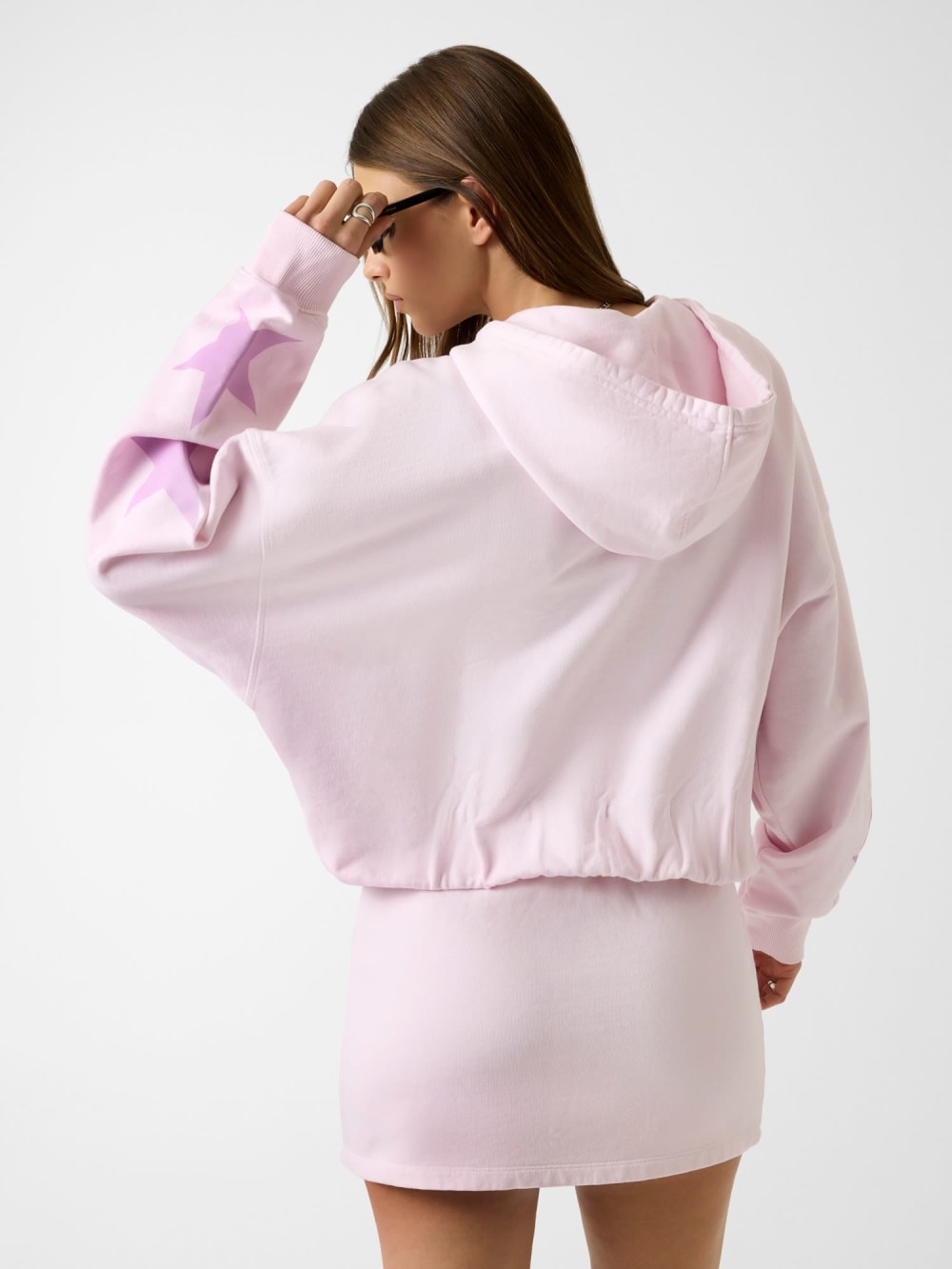 Printed hooded sweatshirt - Guess