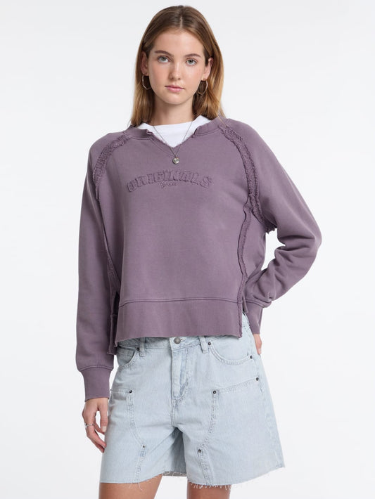 GUESS Originals Eco Vintage Notch Sweatshirt - Guess