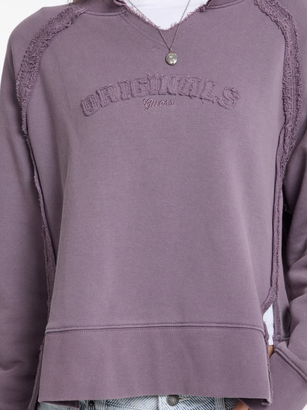 GUESS Originals Eco Vintage Notch Sweatshirt - Guess