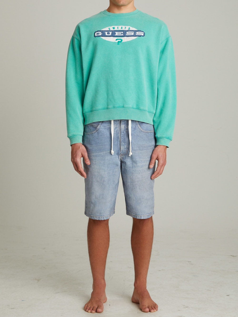 Vintage Logo Crewneck Sweatshirt - Guess