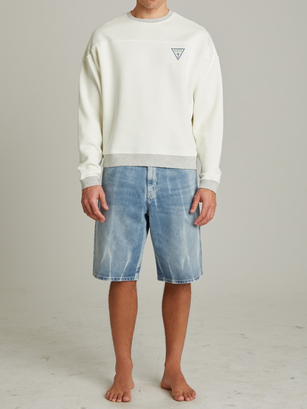 Vintage Logo Crewneck Sweatshirt - Guess