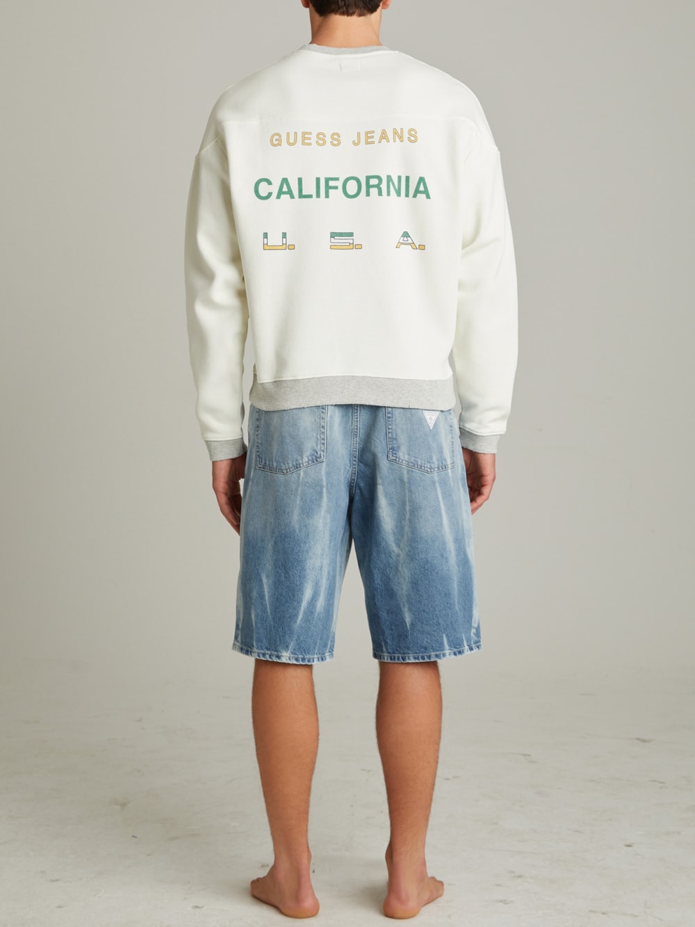 Vintage Logo Crewneck Sweatshirt - Guess