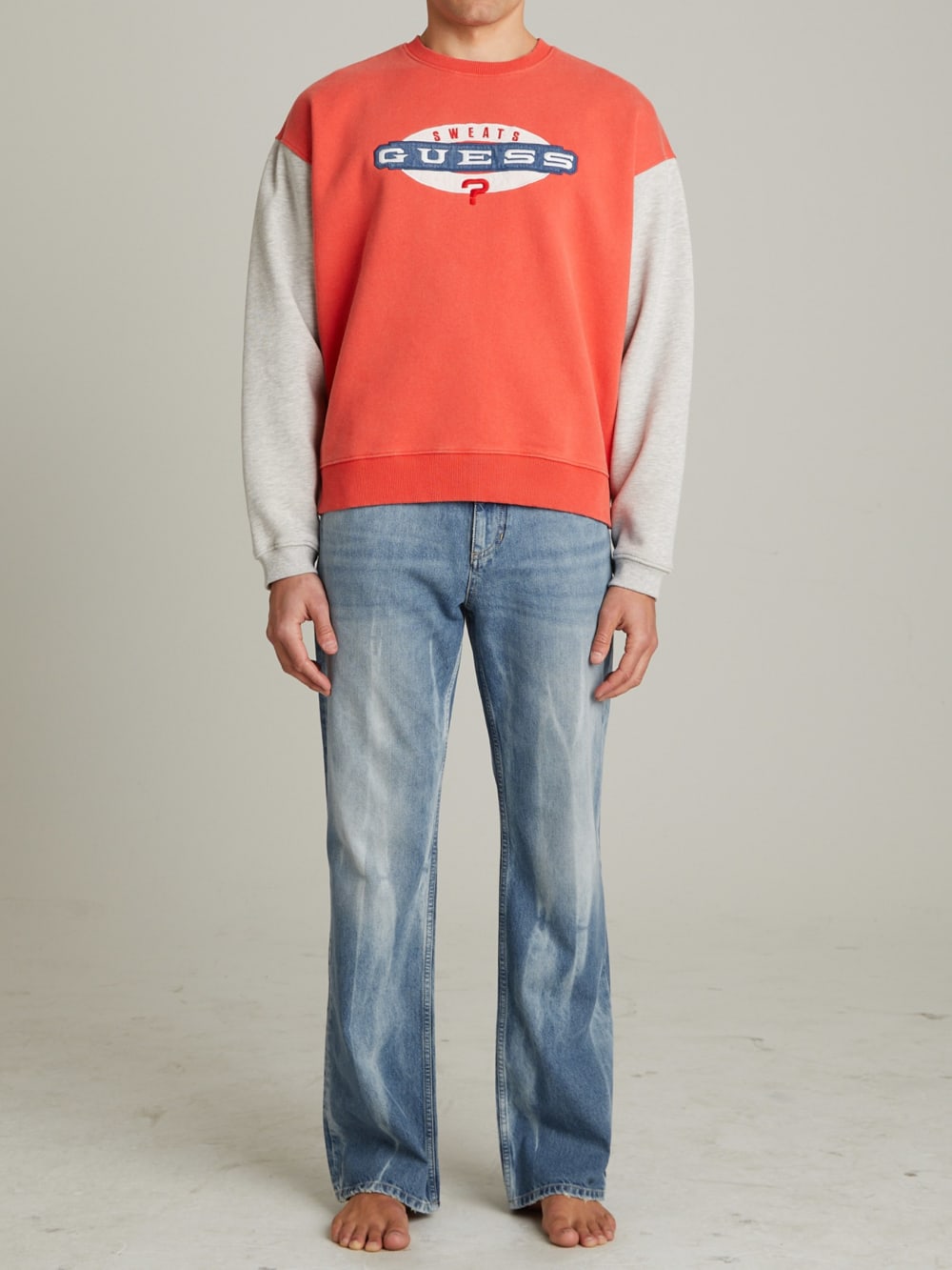 Vintage Logo Crewneck Sweatshirt - Guess