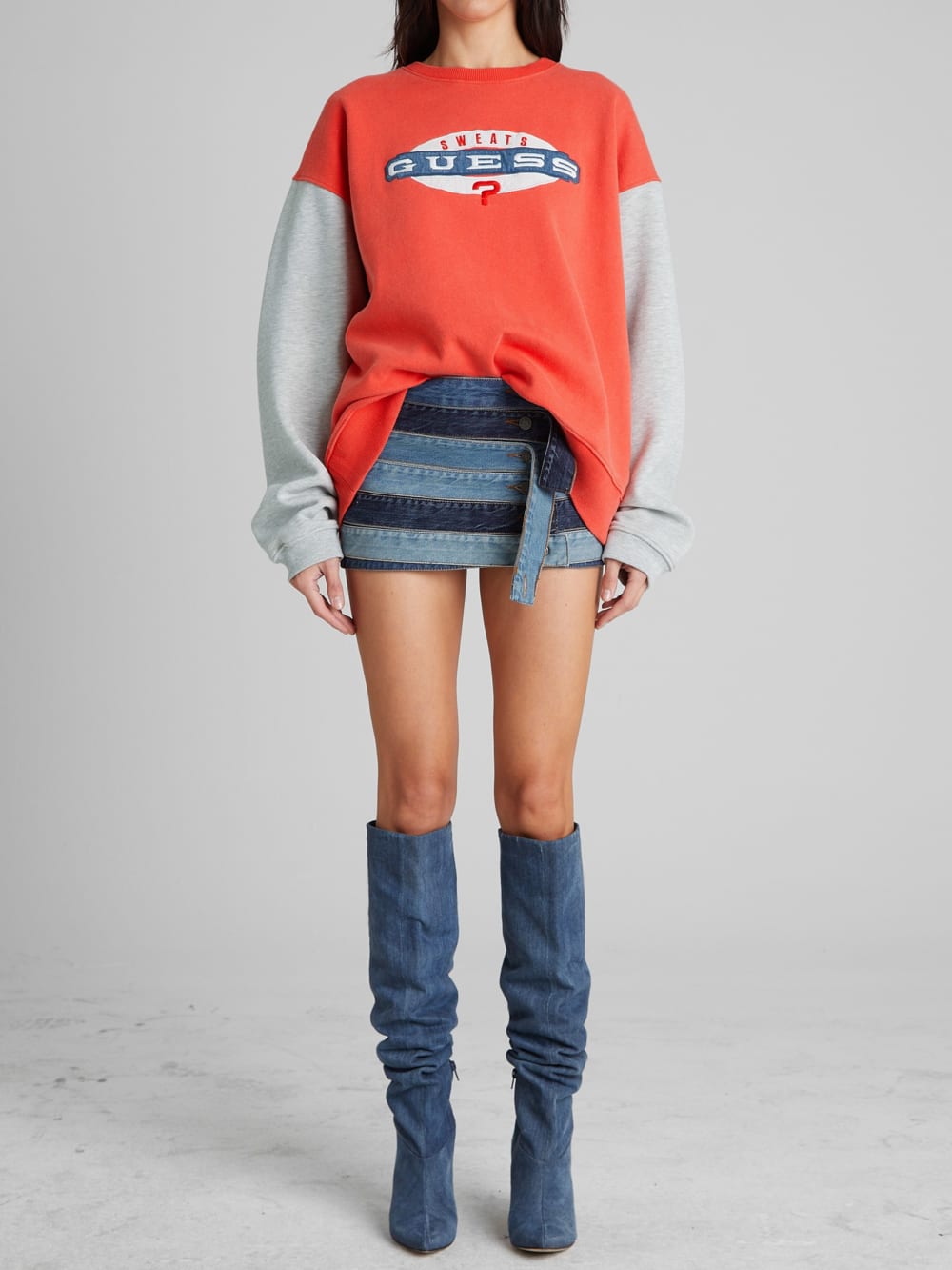 Vintage Logo Crewneck Sweatshirt - Guess