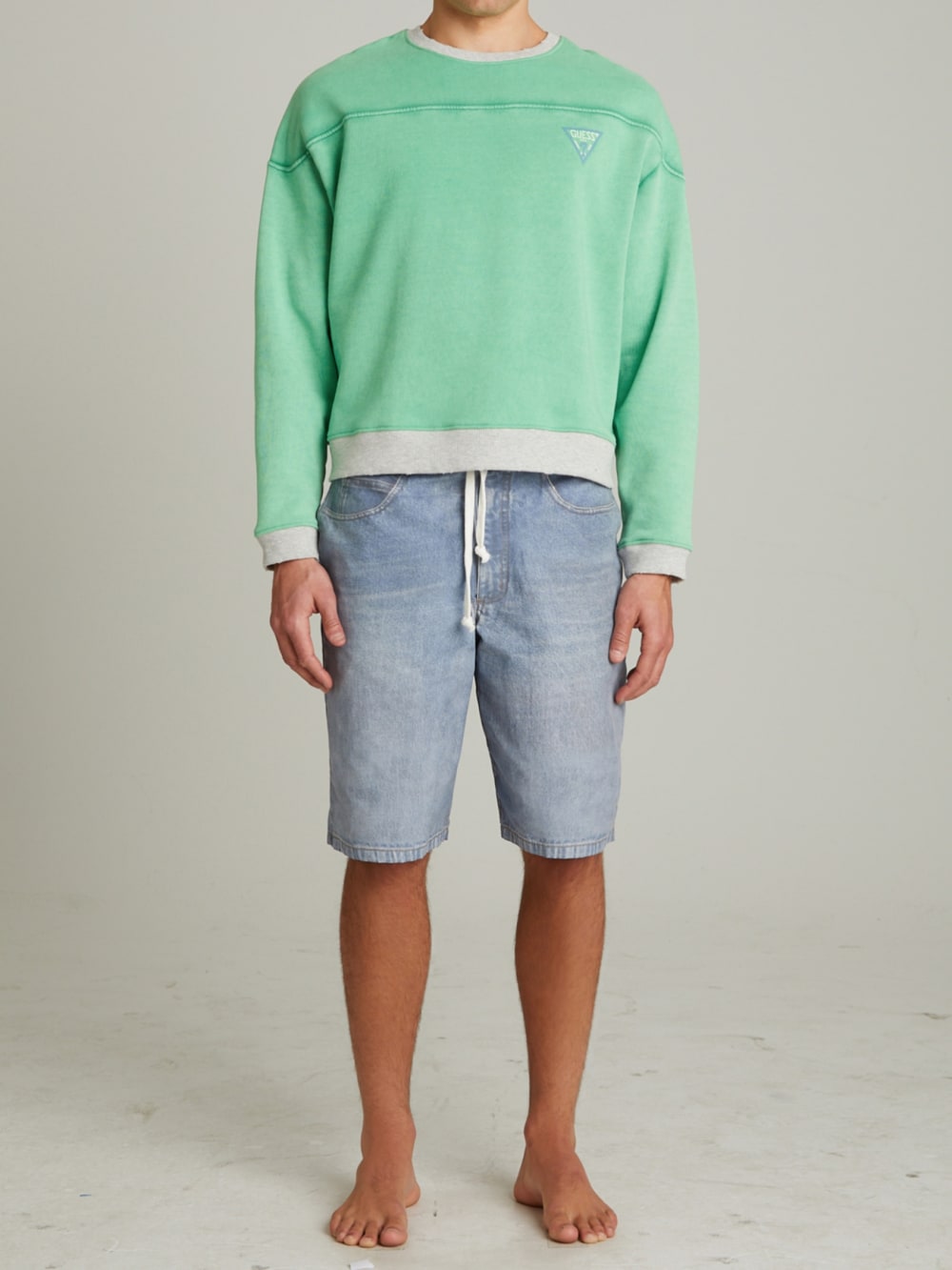 Vintage Logo Crewneck Sweatshirt - Guess