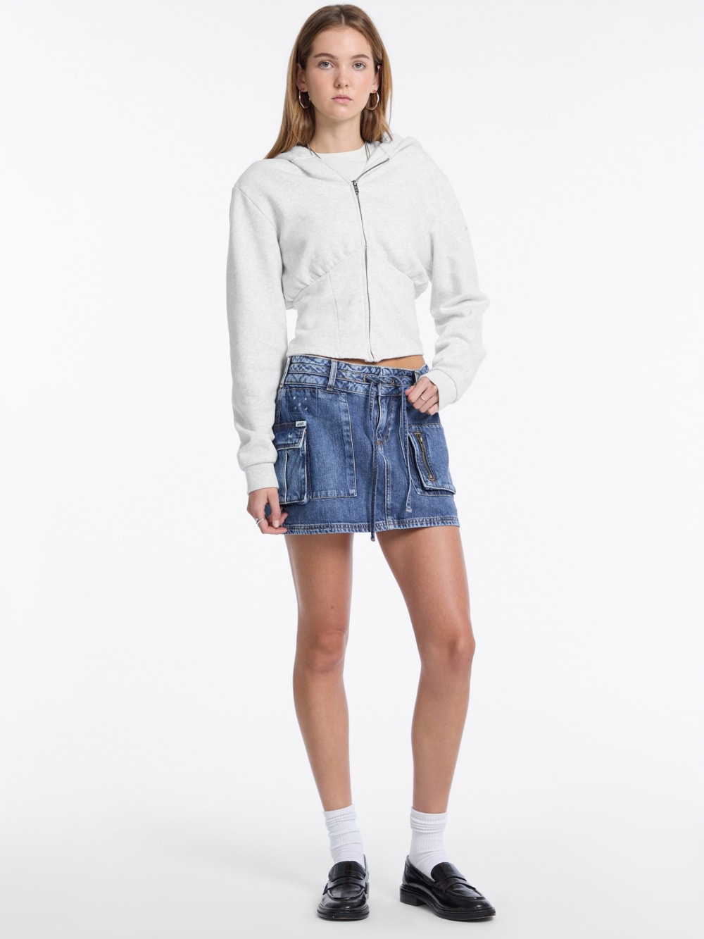 GUESS Originals Corset Hoodie - Guess