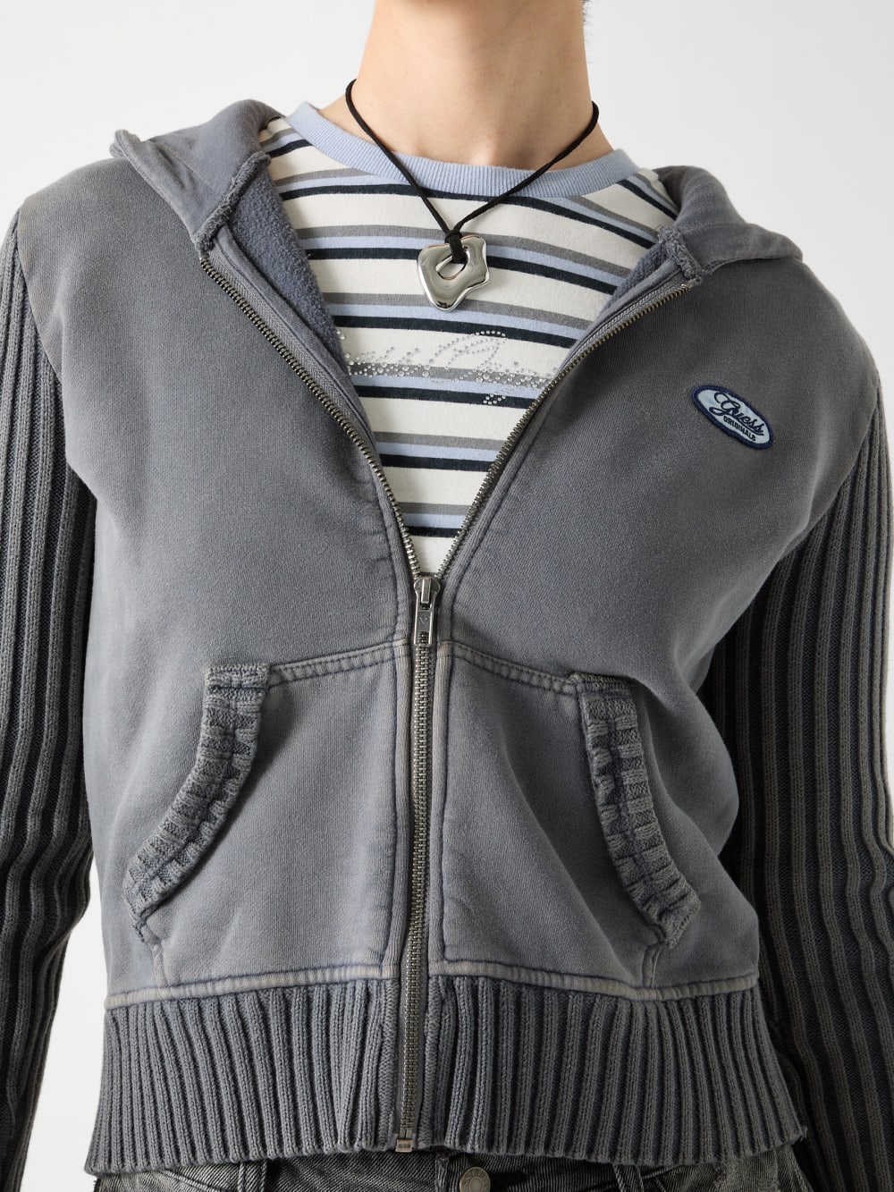 GUESS Originals Eco Zip Hoodie - Guess