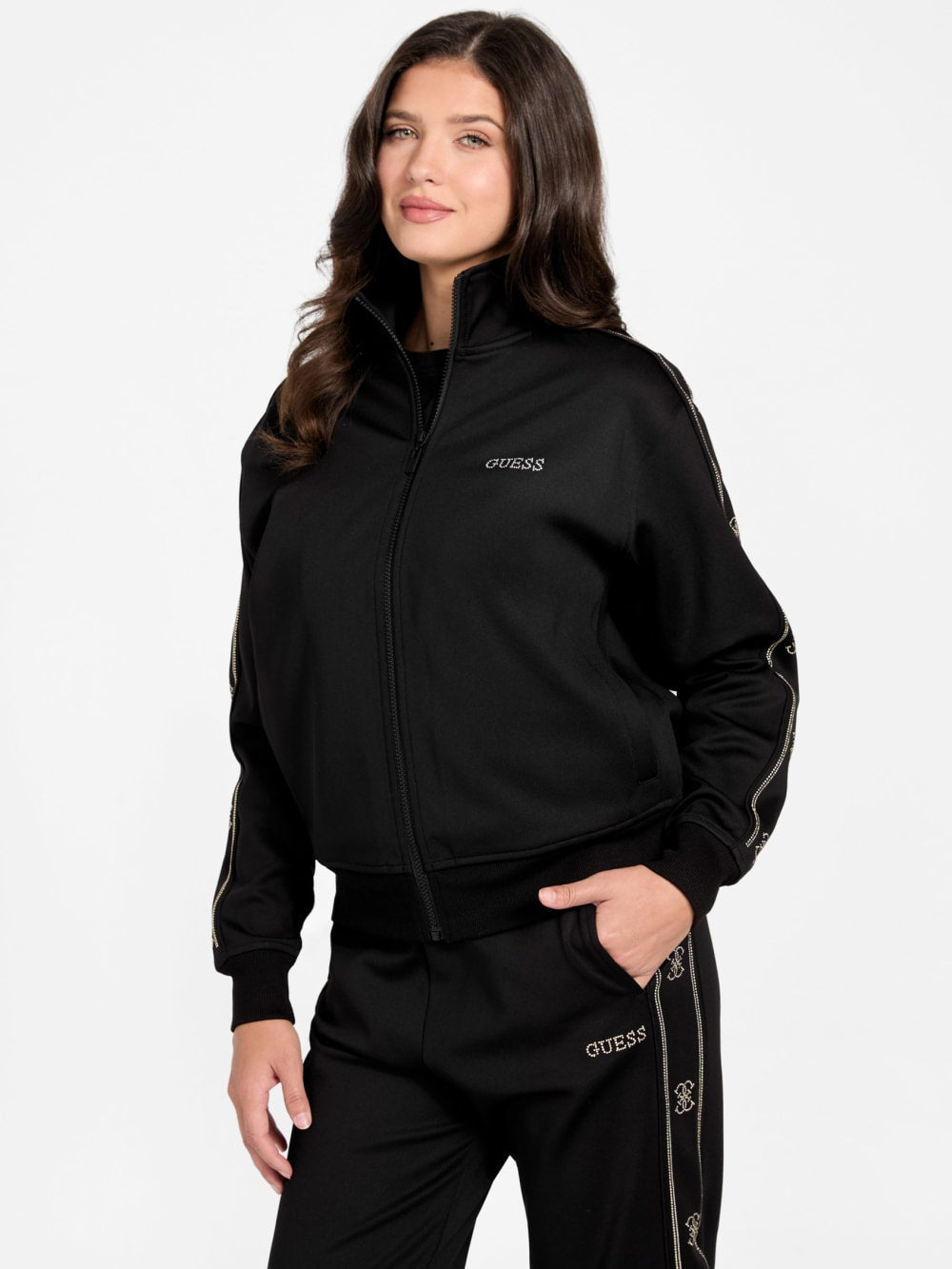 Eco Octavia Full-Zip Sweatshirt - Guess