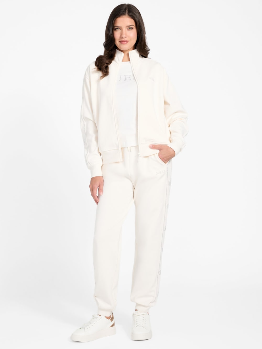 Eco Octavia Full-Zip Sweatshirt - Guess