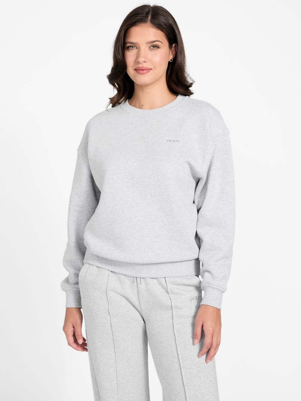 Crew neck logo sweatshirt - Guess