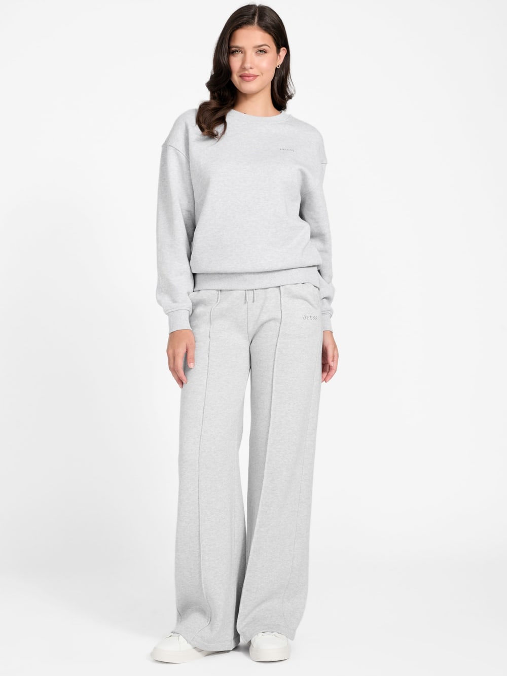 Crew neck logo sweatshirt - Guess