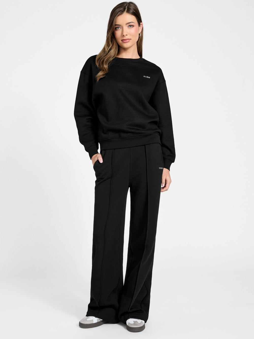 Crew neck logo sweatshirt - Guess