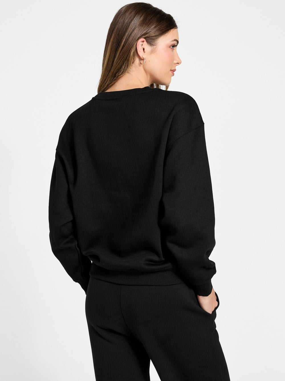 Crew neck logo sweatshirt - Guess