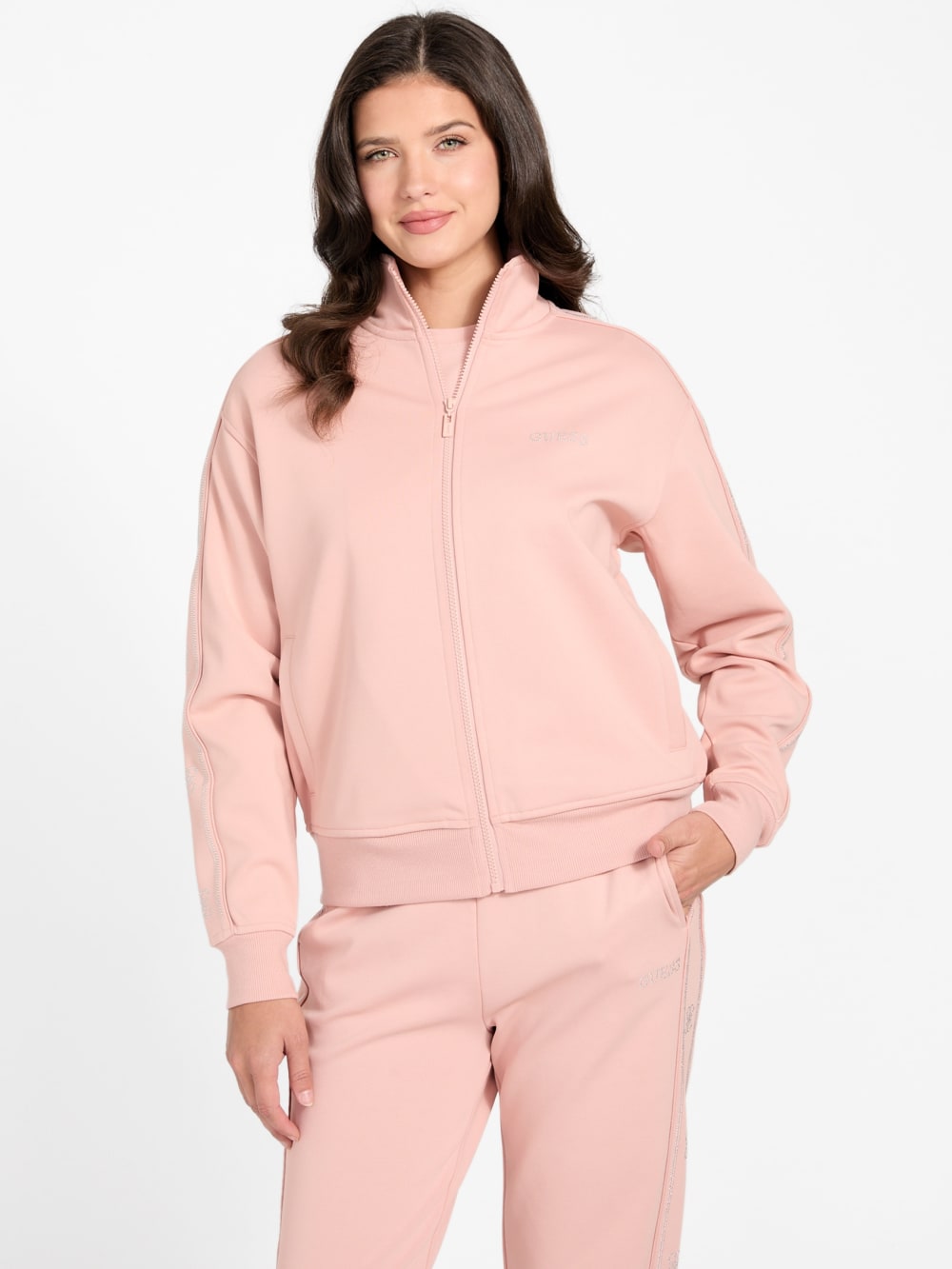 Eco Octavia Full-Zip Sweatshirt - Guess