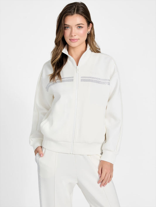 Rhinestone scuba sweatshirt - Guess