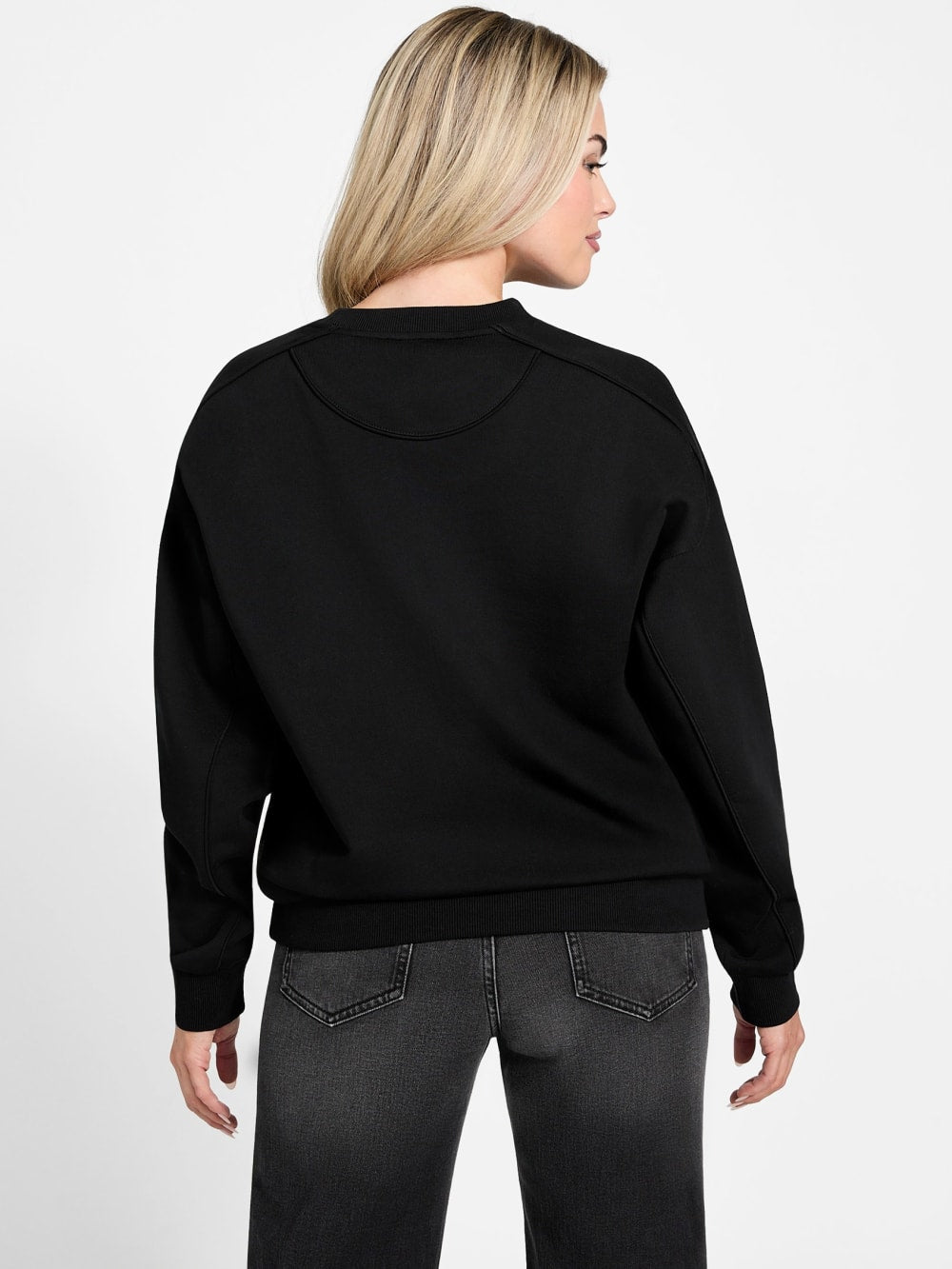 Eco Glitter Triangle Sweatshirt - Guess