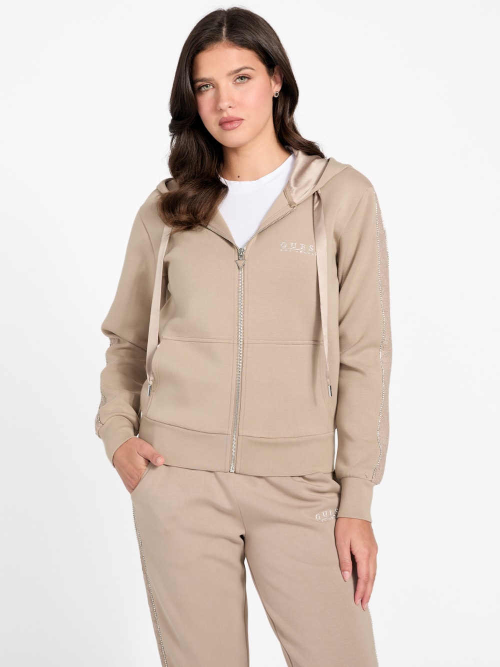 Eco Victoire Hooded Sweatshirt - Guess