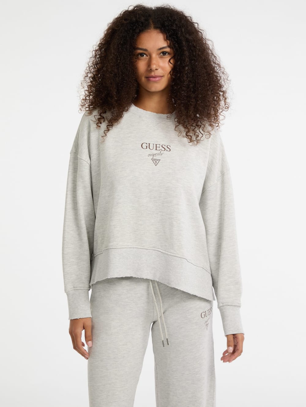 GUESS Originals Eco Distressed Baker Crewneck - Guess