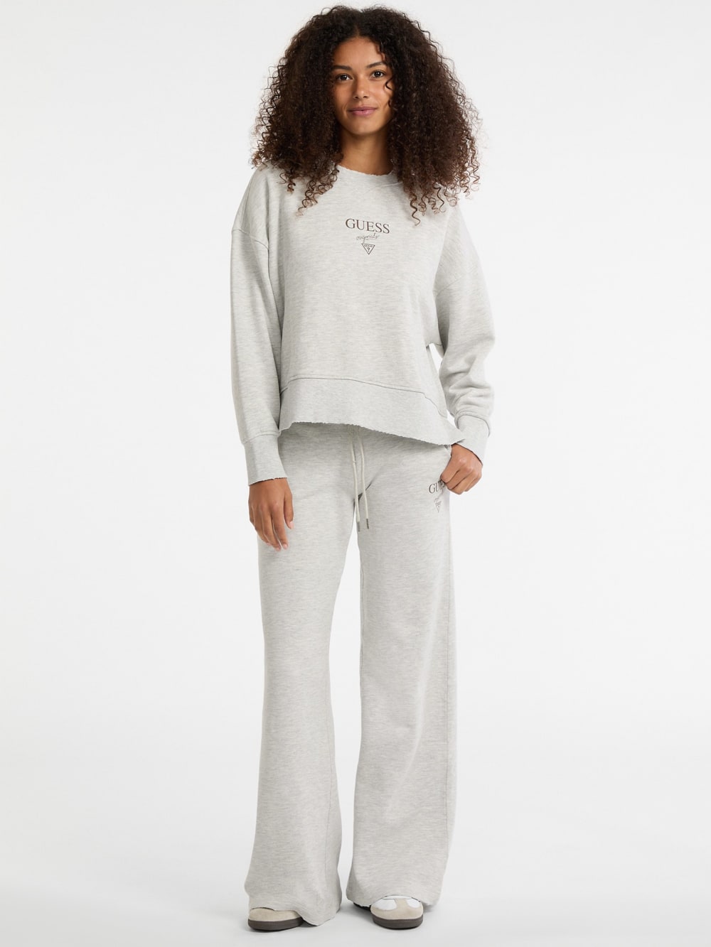 GUESS Originals Eco Distressed Baker Crewneck - Guess