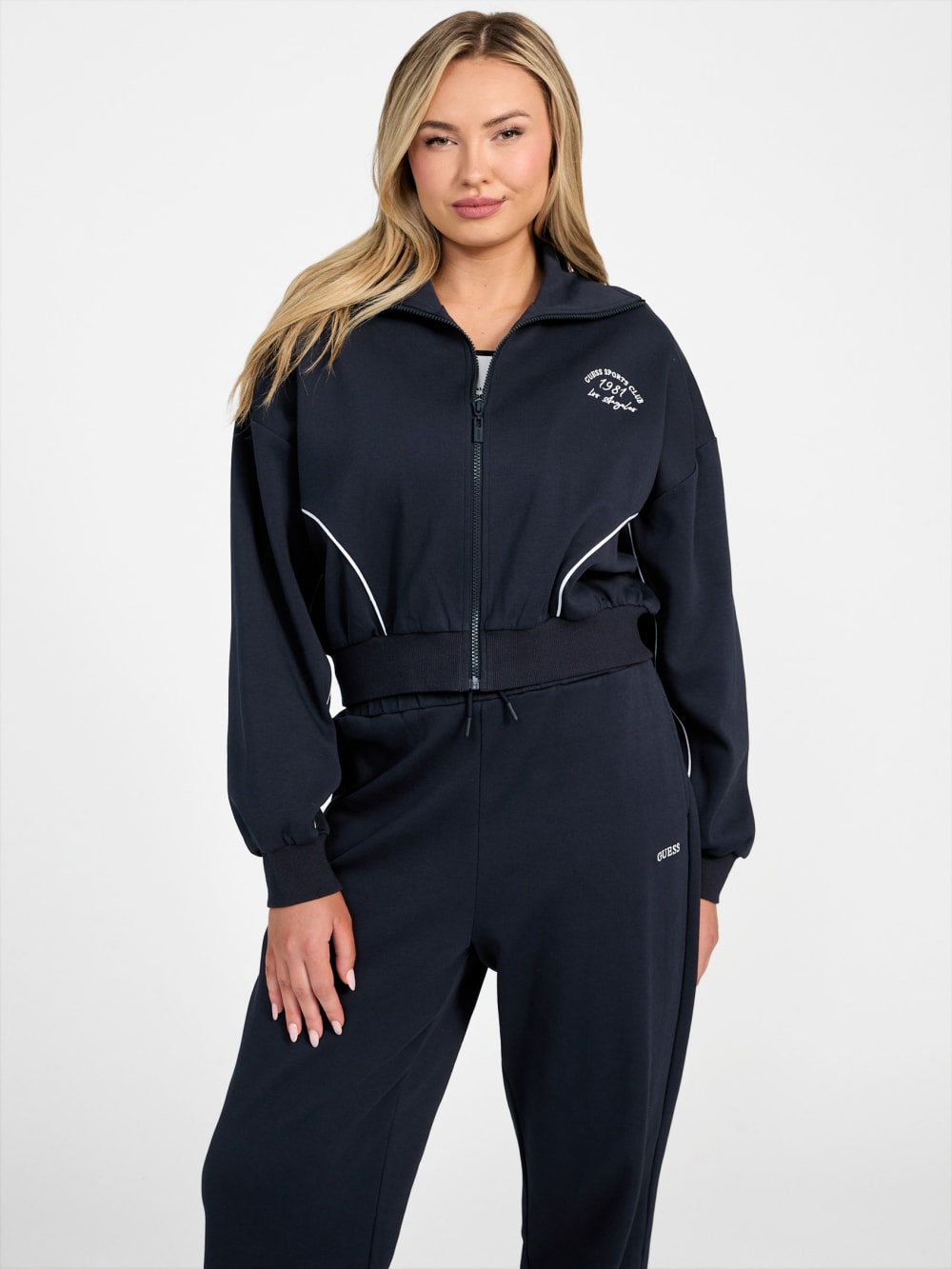 Eco Nigella Zip Sweatshirt - Guess